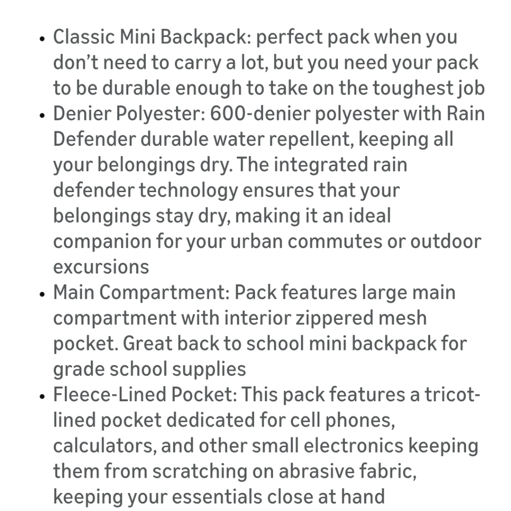 Carhartt Mini Backpack - Picture 13 of 13